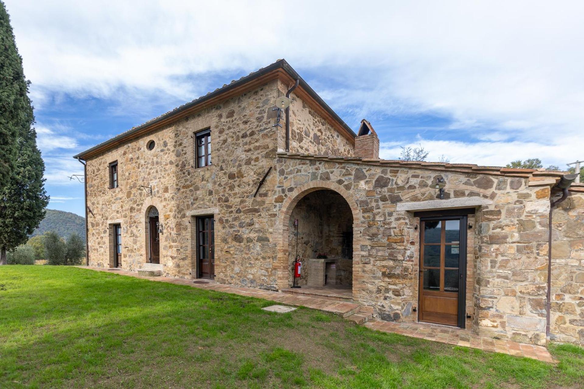 Вілла Agriturismo Le Macioche Монтальчино Екстер'єр фото